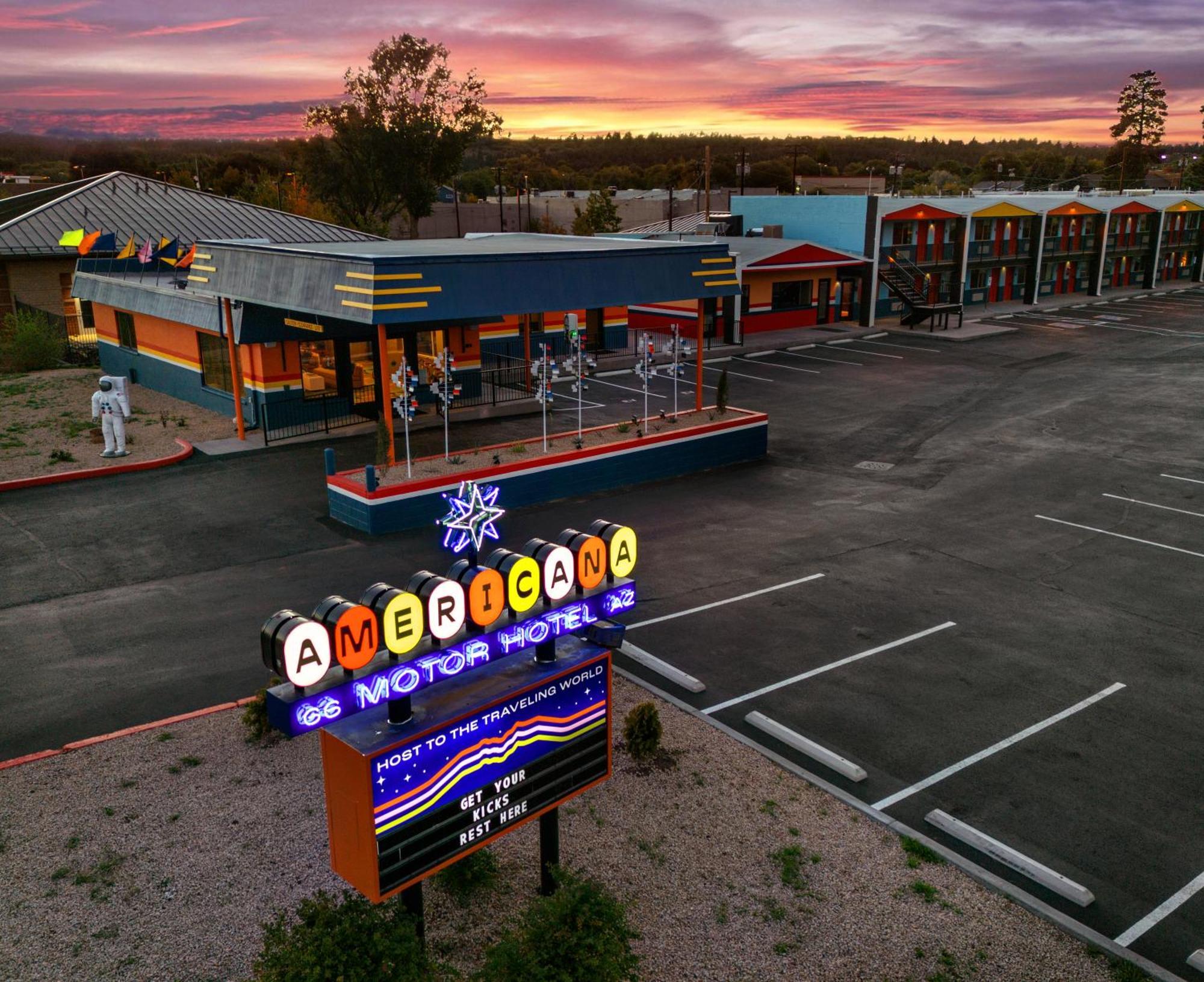 Americana Motor Hotel Flagstaff Exterior foto