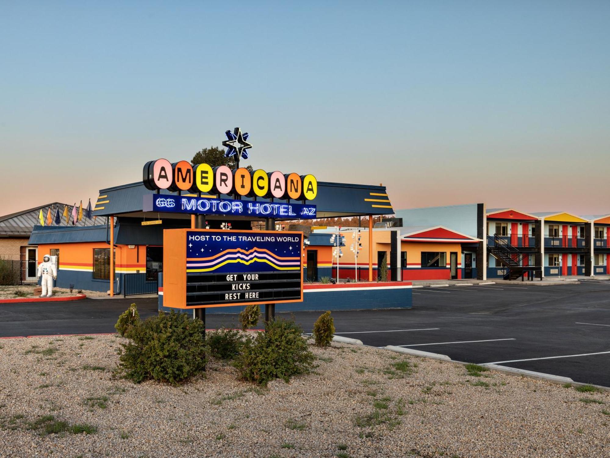Americana Motor Hotel Flagstaff Exterior foto